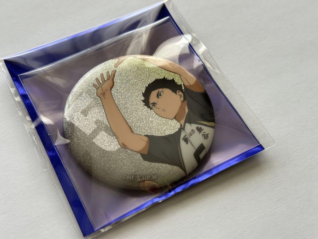 ハイキュー!!赤葦京治グリッター缶バッジ 42個セット Amazon.co.jp: バラ売りOK ハイキュー!! 赤葦京治 グリッター缶